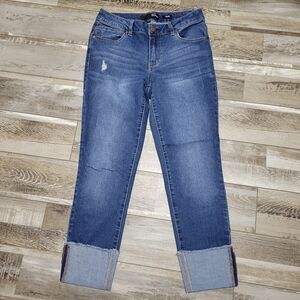 1822 Denim Classic Blue Cropped Jeans